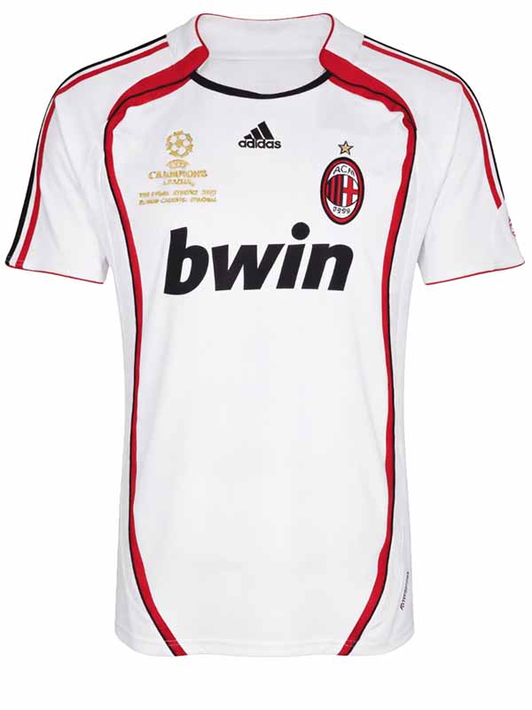 AC Milan away retro jersey mens soccer shirt 2006-2007